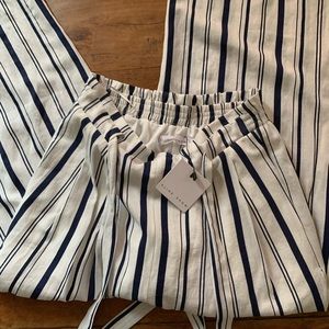 Slide Show Striped Palazzo Pants